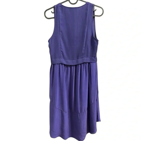 ARITZIA Wilfred Vignette Silk Skirt Dress Sleeveless V-Neck Dress, Size 0 - Picture 2 of 6